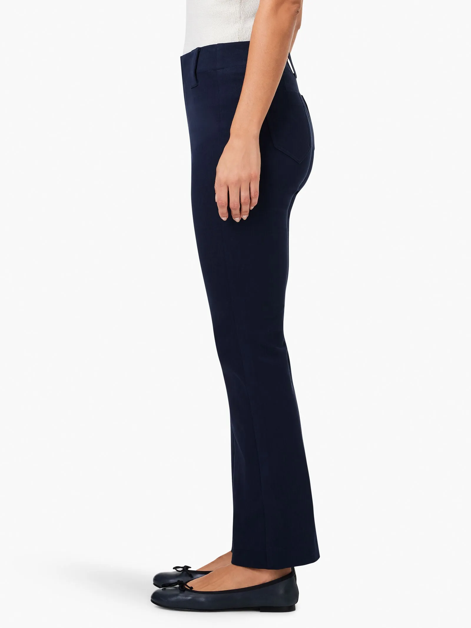 26" Demi Boot Ankle Plaza Pant - Dark Indigo