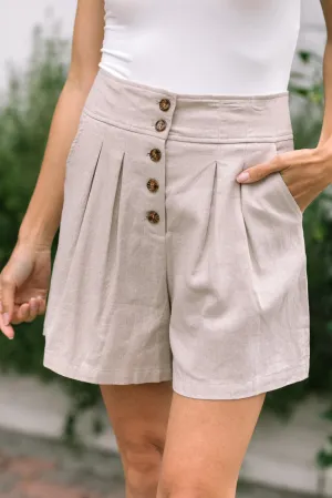 Abby High Waist Shorts