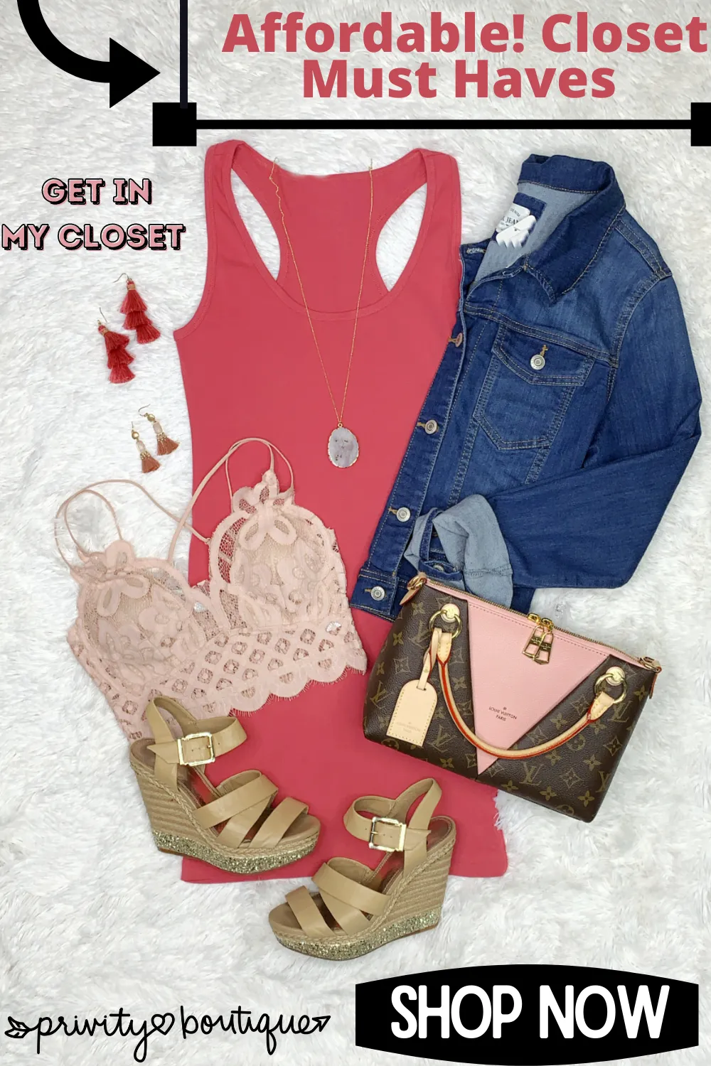 Basic Tank Dress - Rose