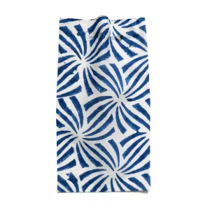 Block Print Spinner Blue