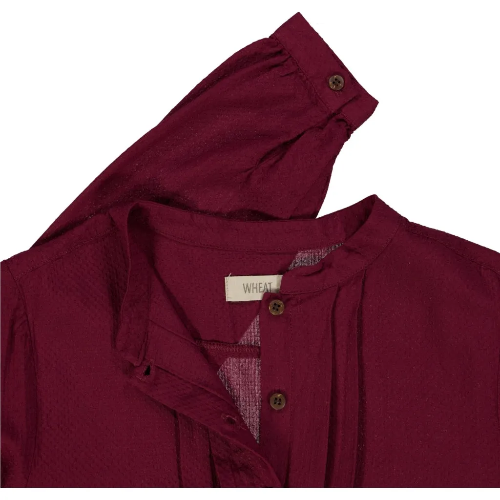 Blouse Peggy - red plum