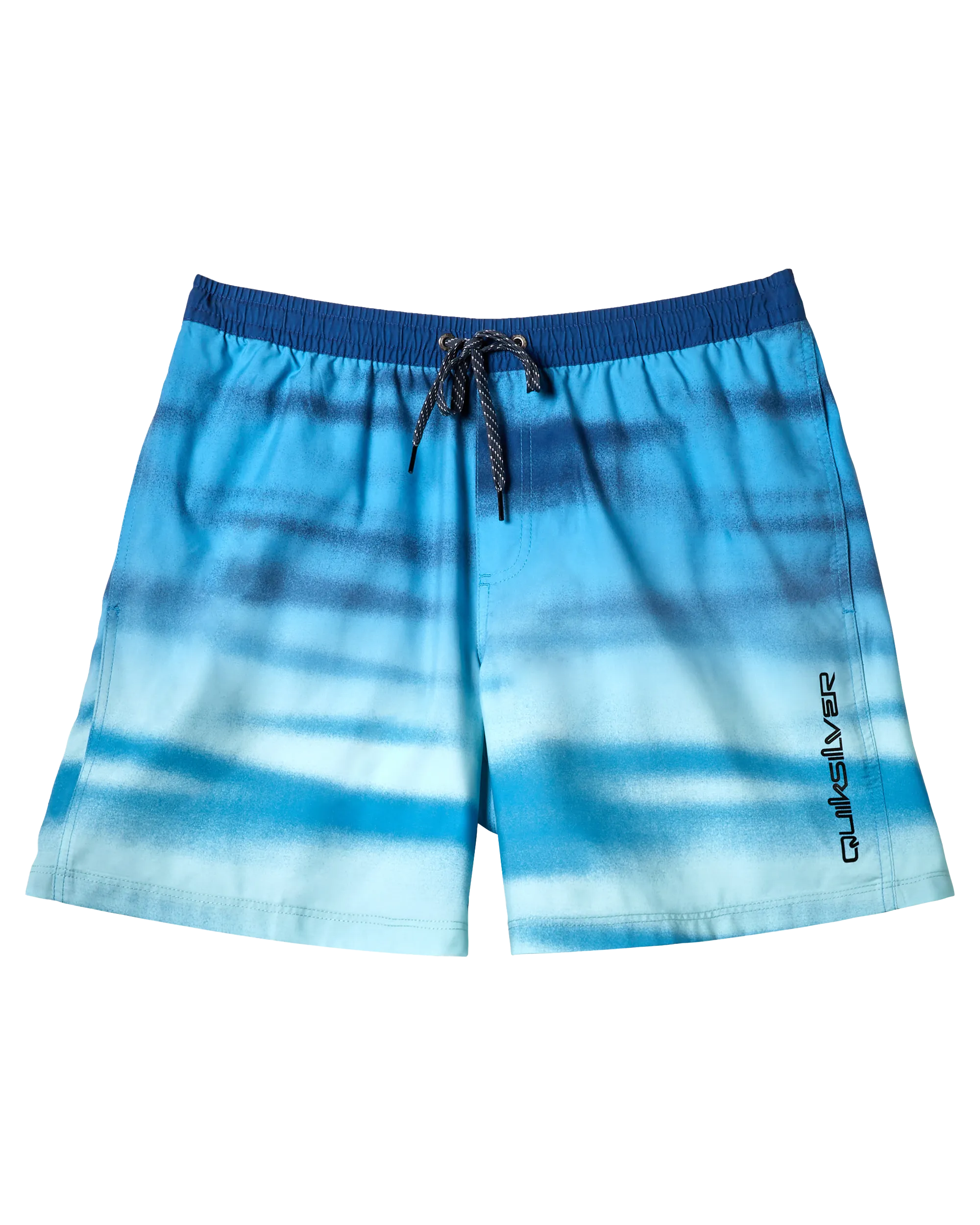 Boys Everyday Fade Volley Shorts in Monaco Blue