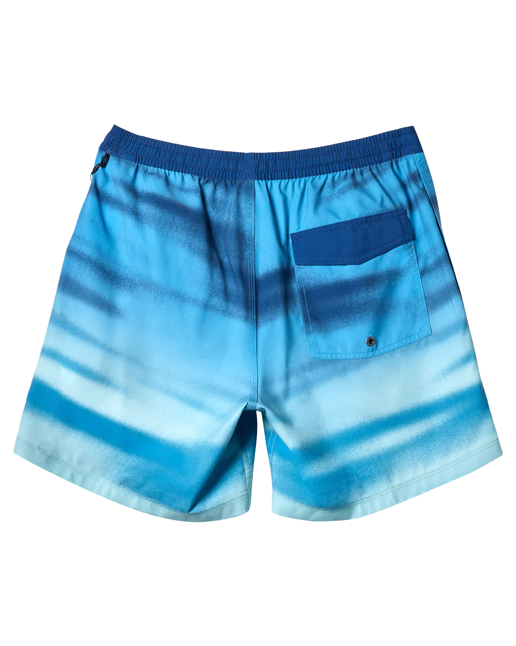 Boys Everyday Fade Volley Shorts in Monaco Blue