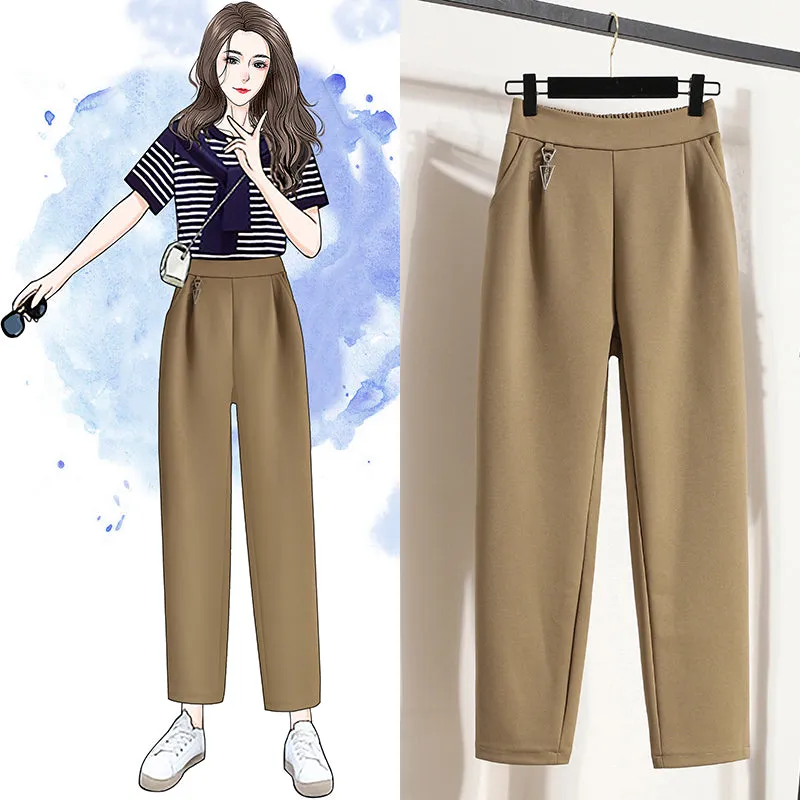 Casual Lightweight Comfy High Rise Pants