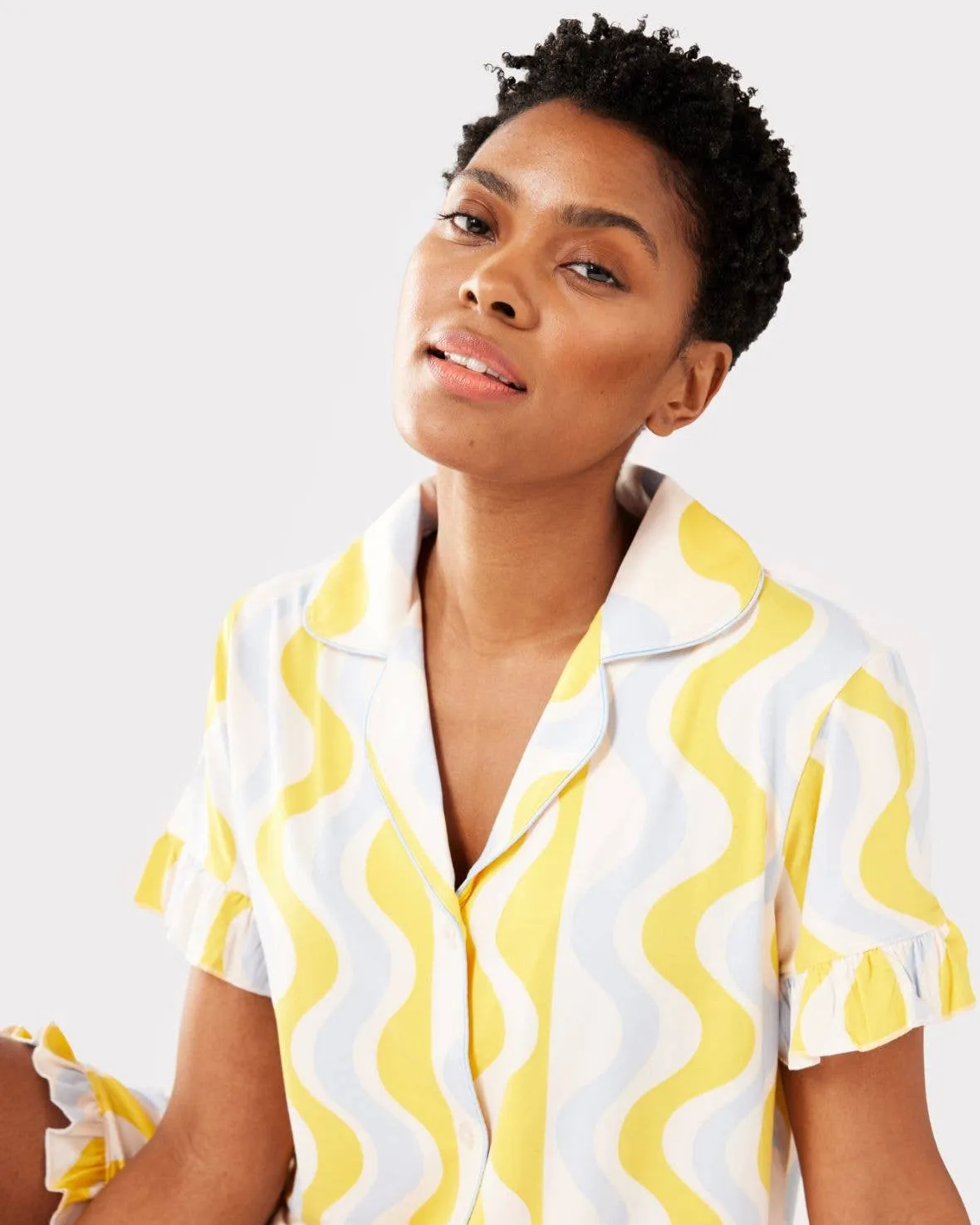Chelsea Peers: Multi-coloured Wavy Print