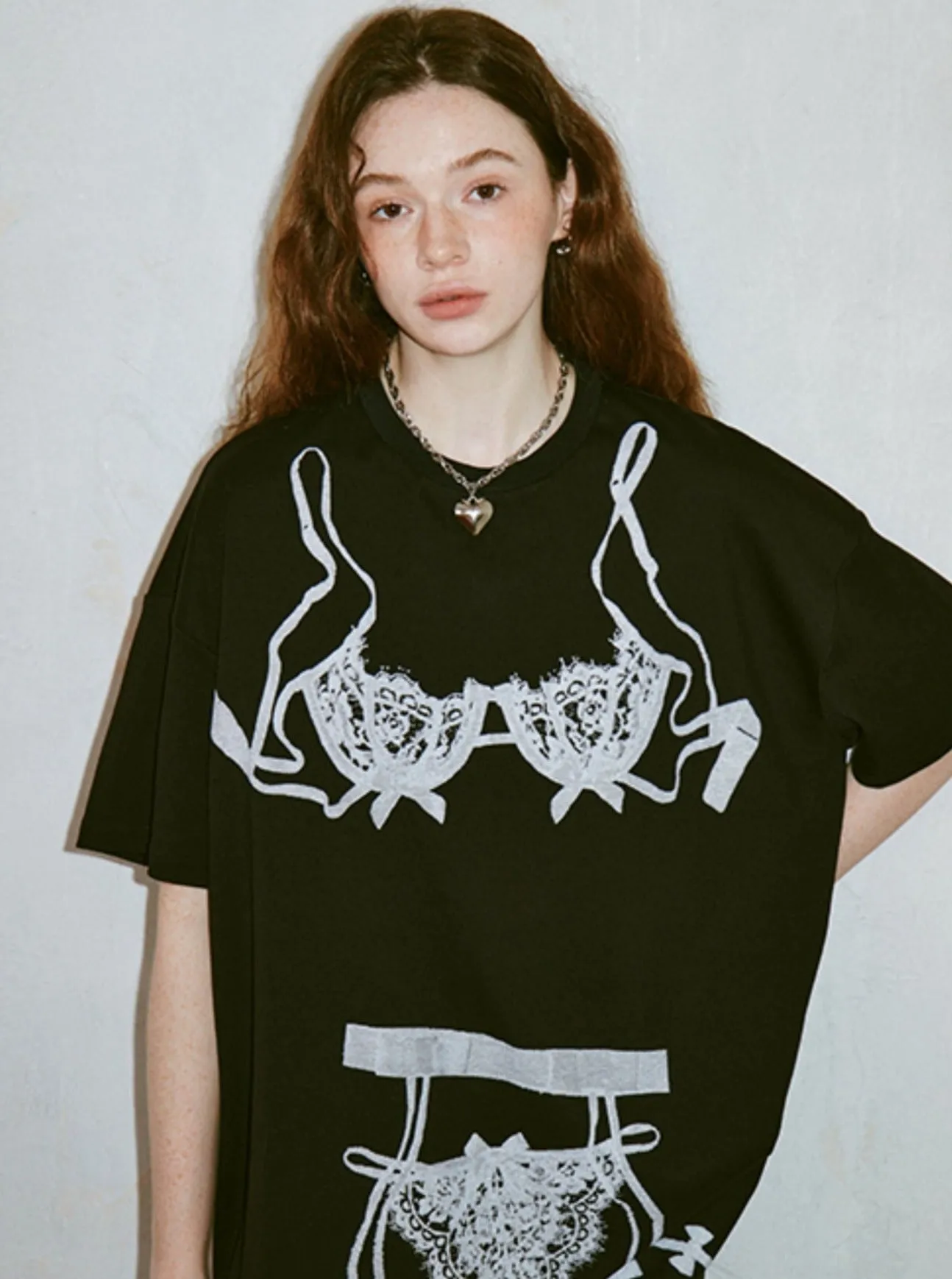 Chic Round Neck Loose T-Shirt