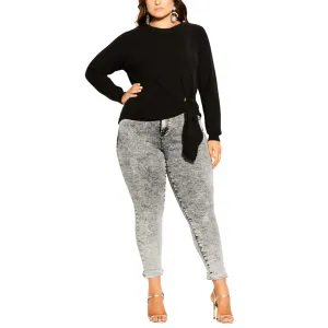 CITY CHIC - JUMPER ROYAL