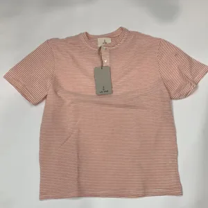 Henley Tee (Coral Stripe)