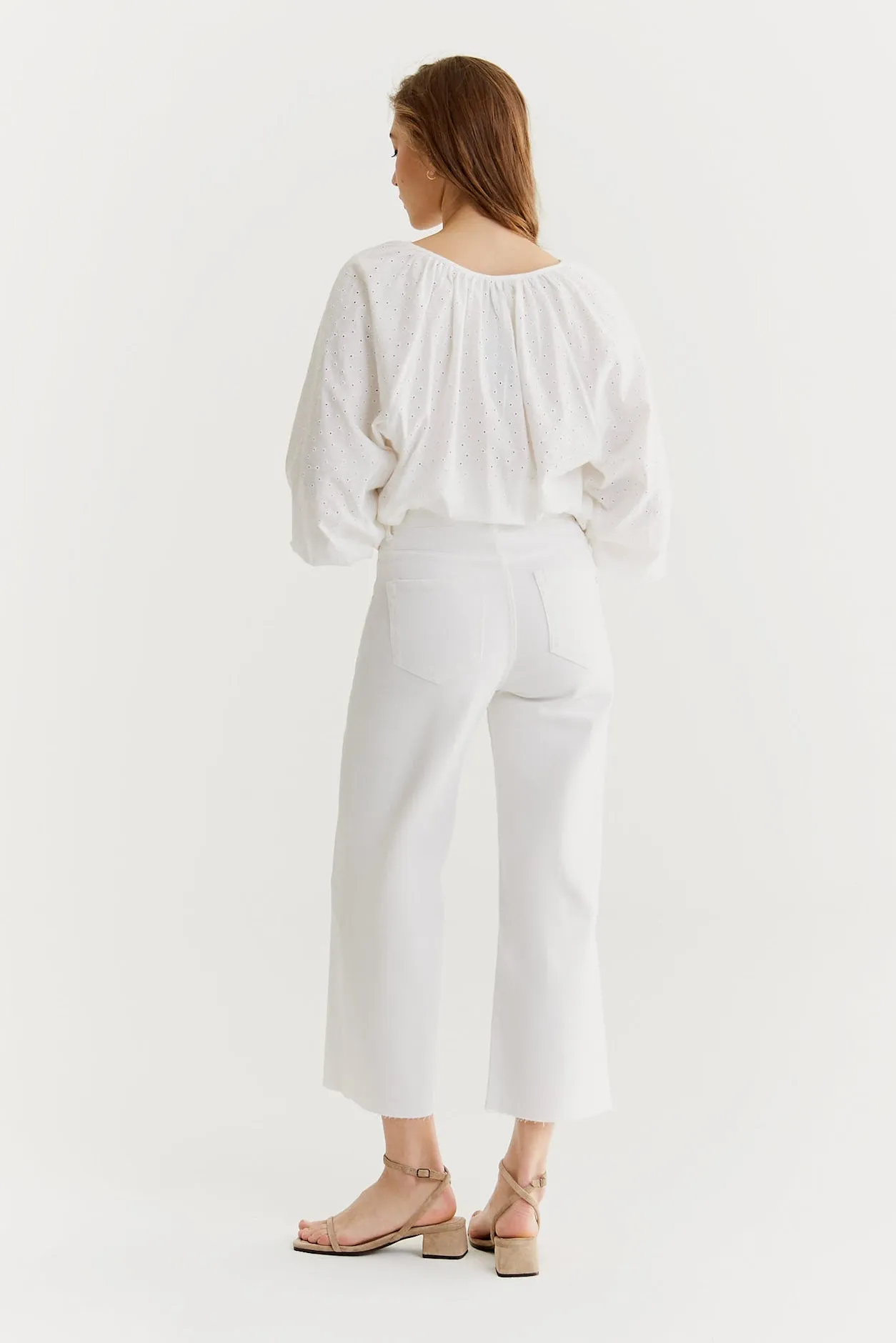 Larissa 5 Pocket Pants White