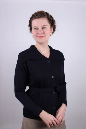 Late 1950s cardigan - Navy blue - Veronika