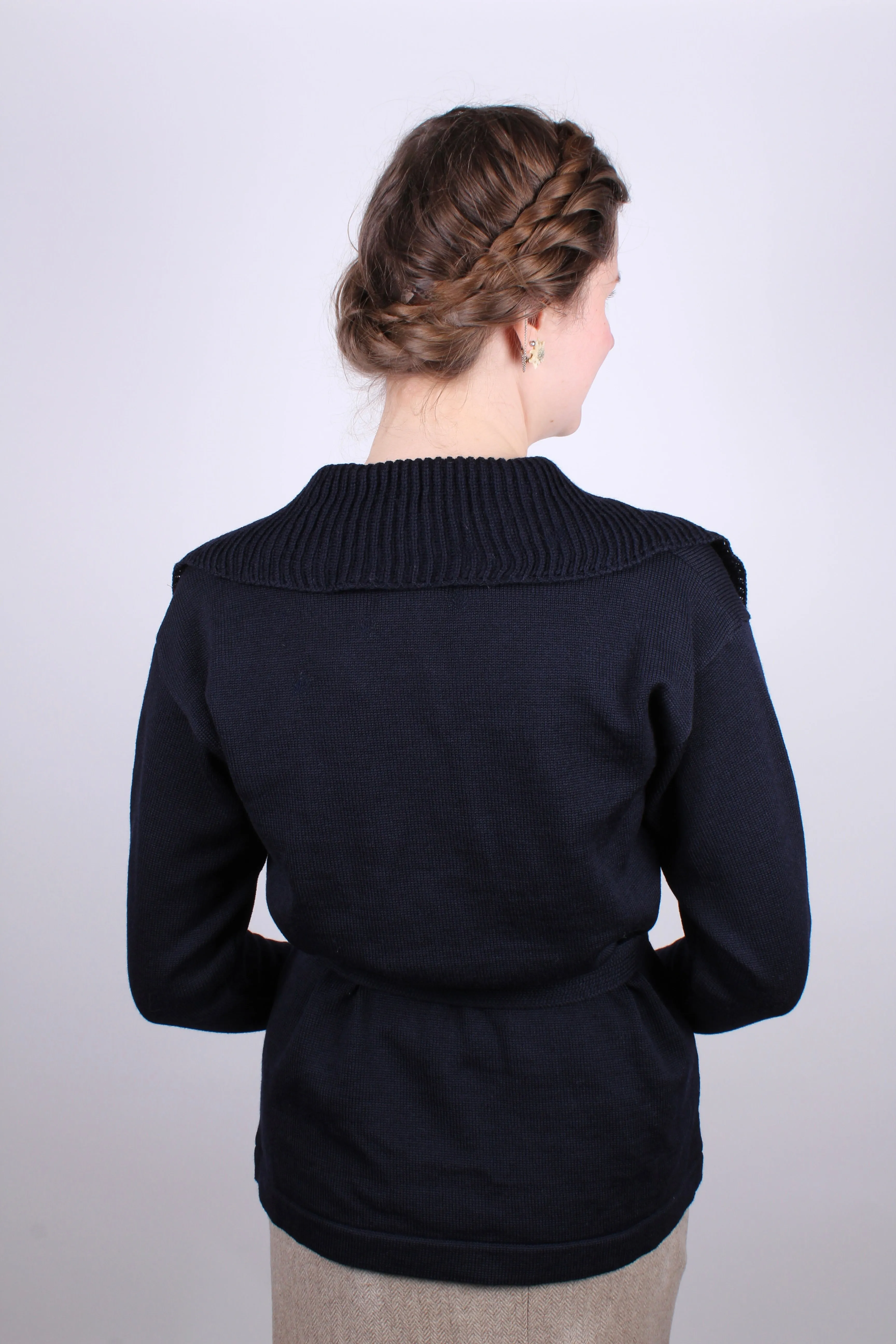 Late 1950s cardigan - Navy blue - Veronika