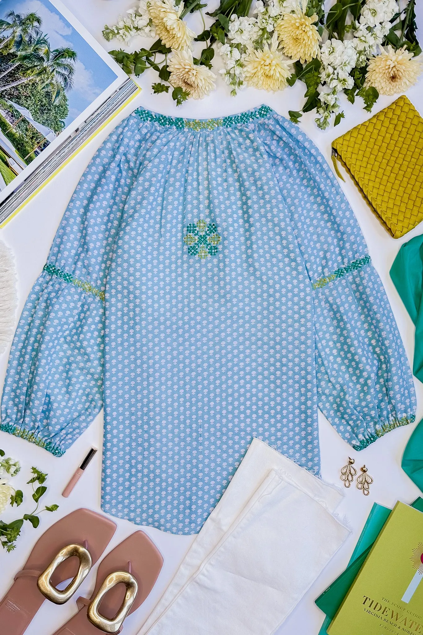 Maldives Embroidered Blouse