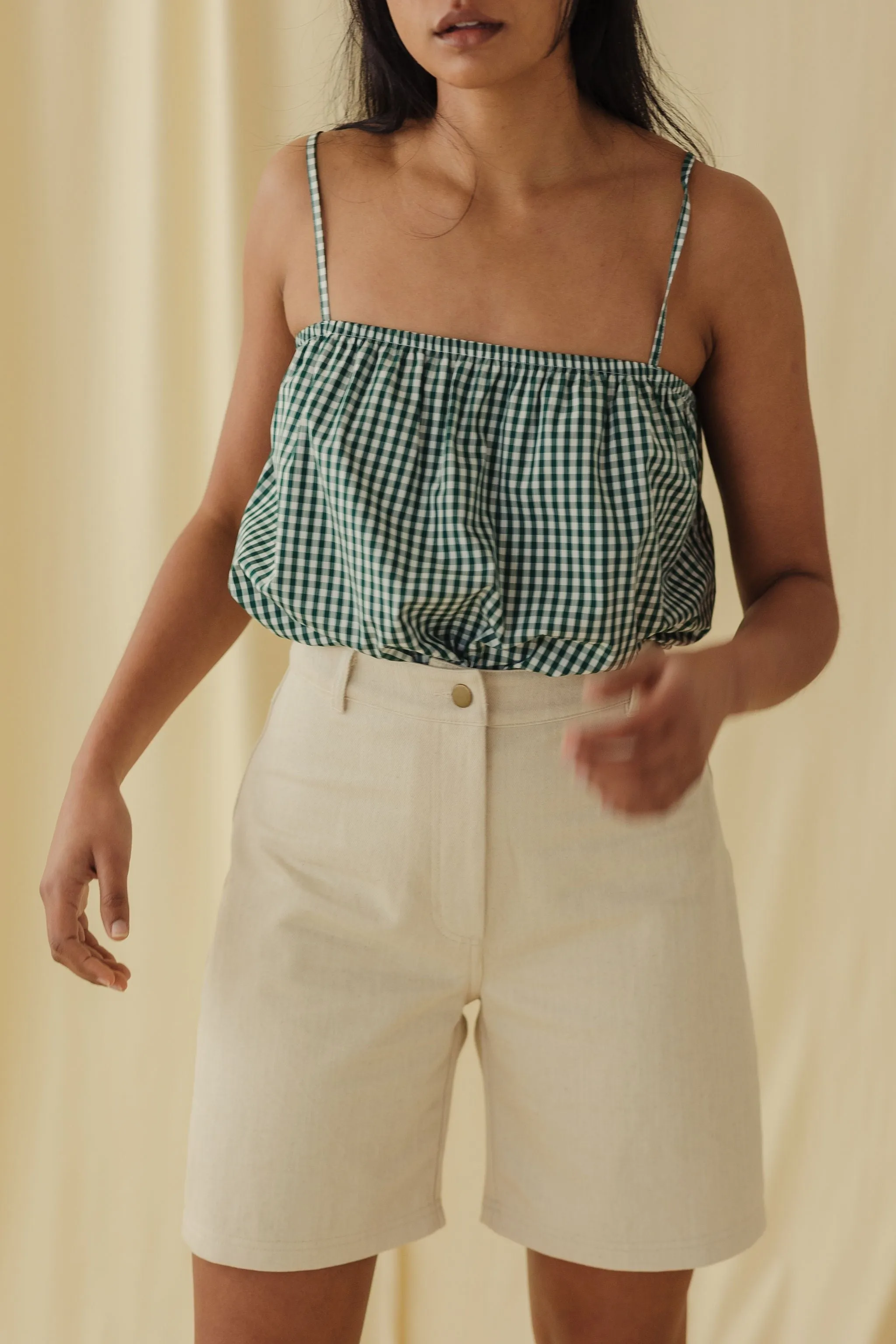 Mali Denim Short - Natural