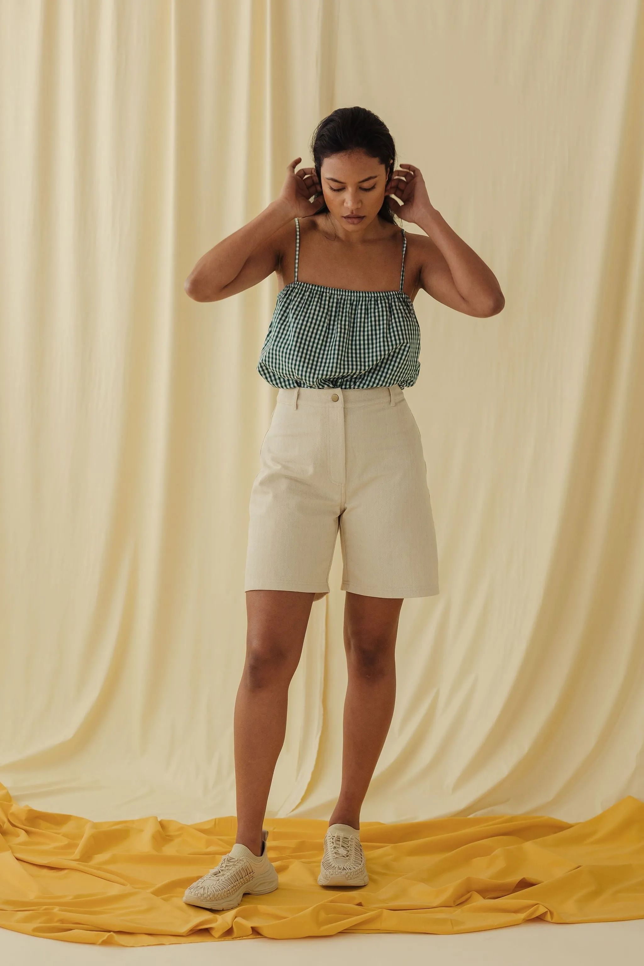 Mali Denim Short - Natural