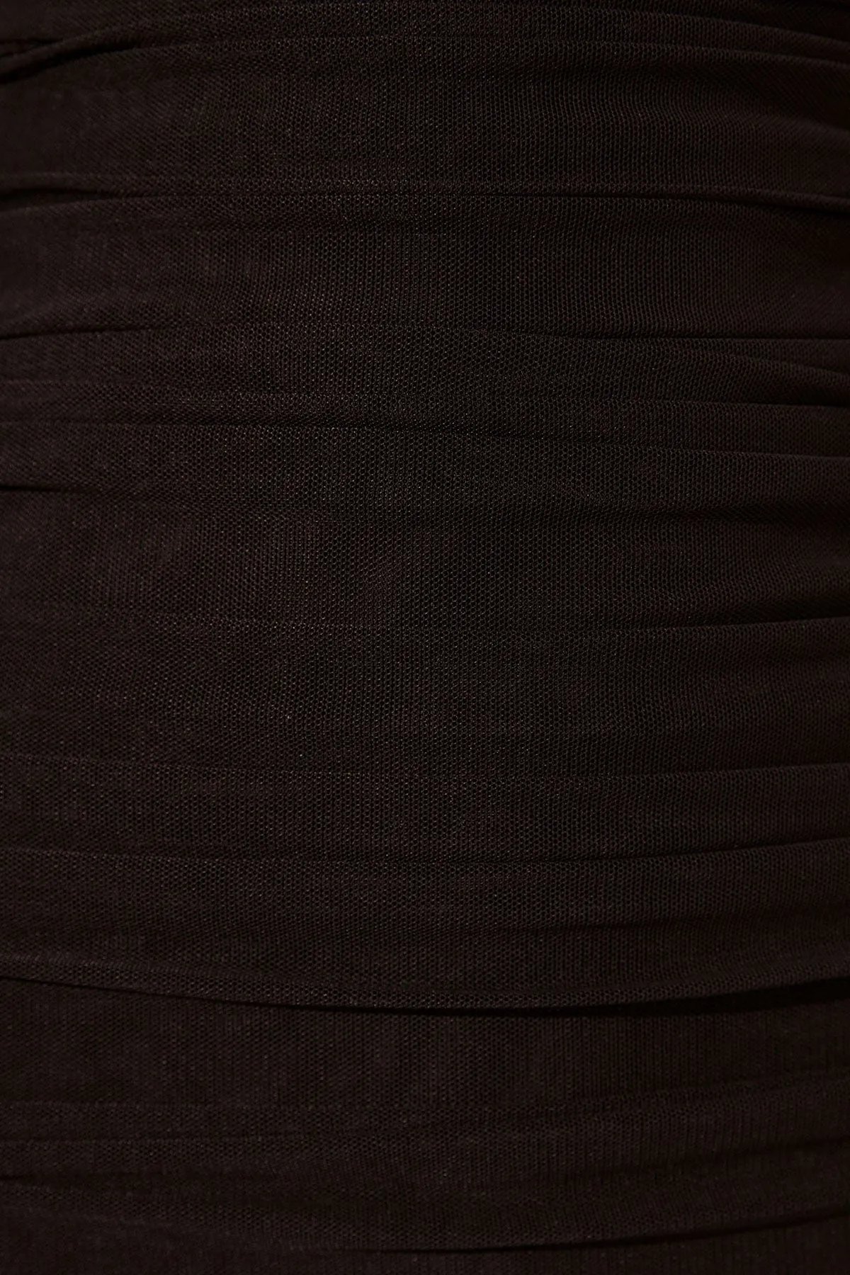 MIRA OPEN BACK RUCHED MIDI DRESS - BLACK