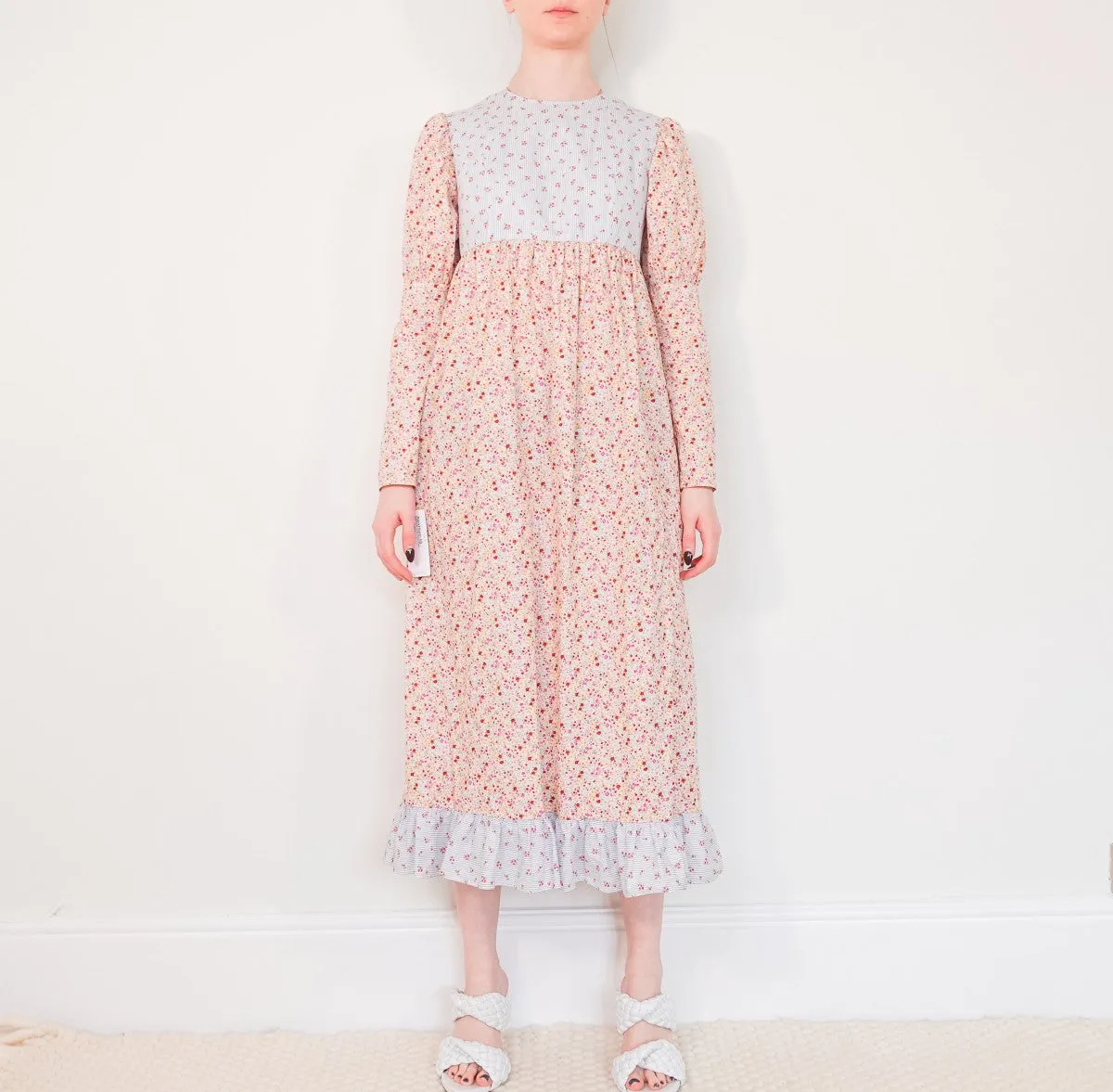 Multi floral maxi dress RRP £190