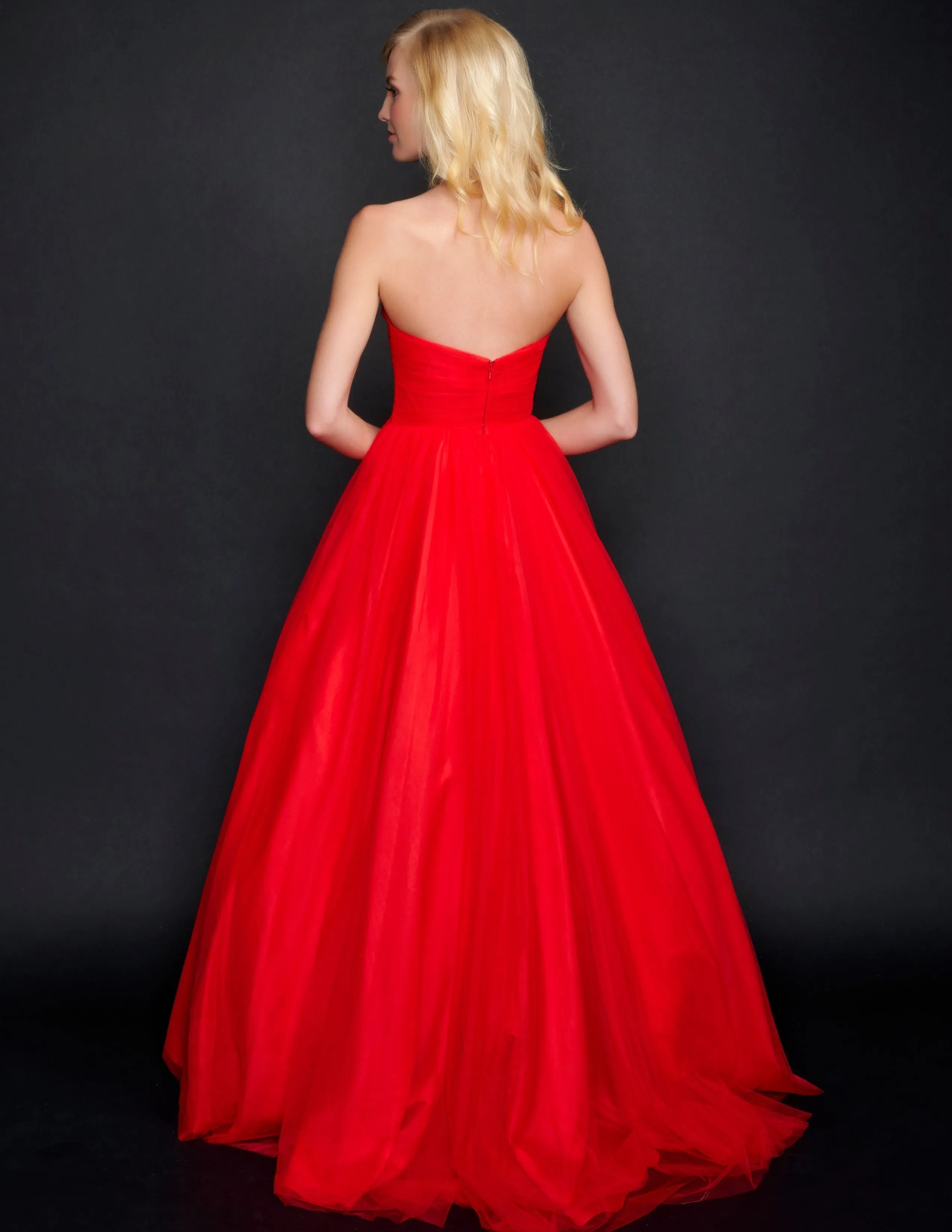 Nina Canacci 6573 Long Ballgown Prom Dress Pageant Gown Romantic Wedding Dress size 6