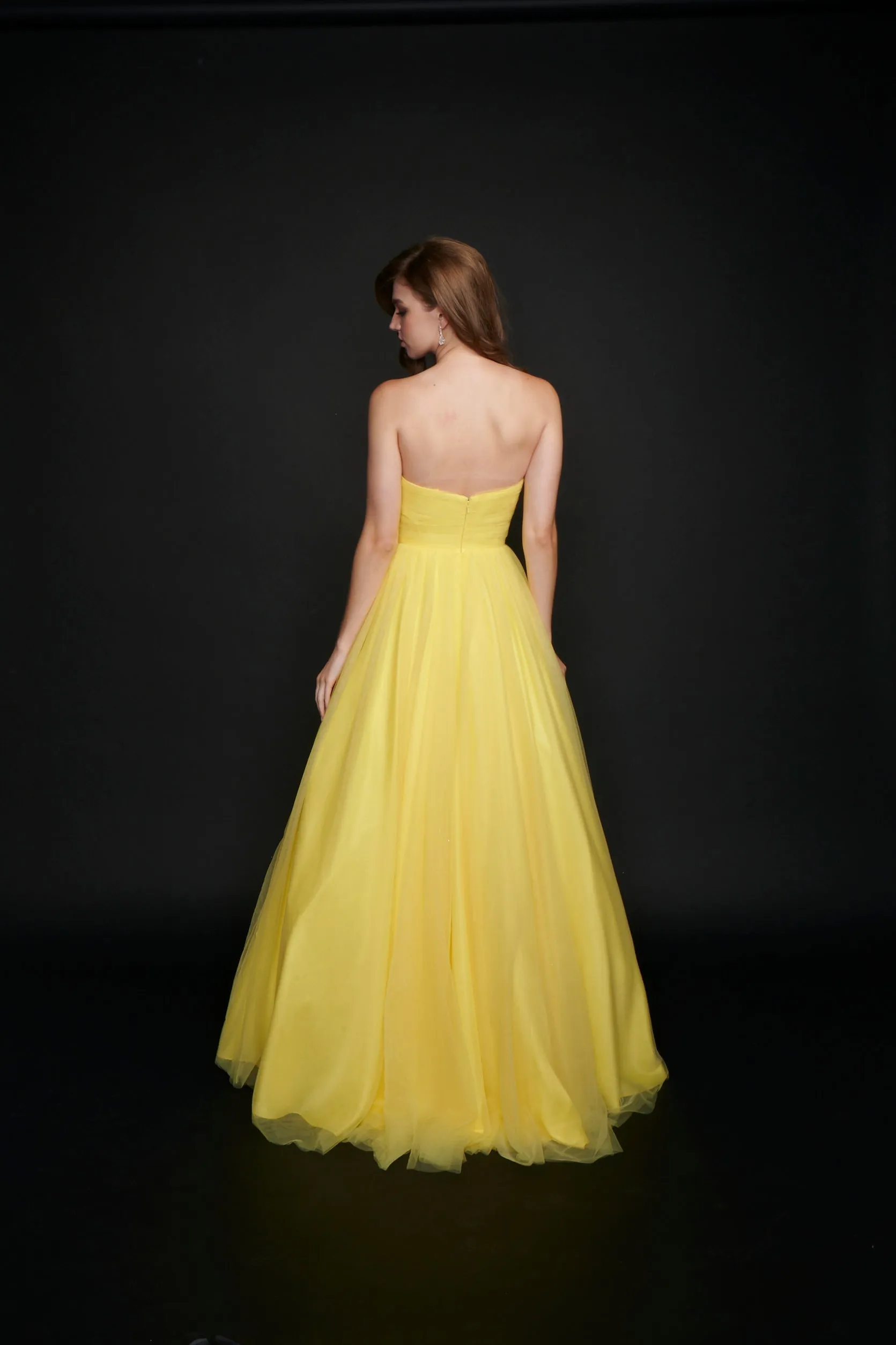Nina Canacci 6573 Long Ballgown Prom Dress Pageant Gown Romantic Wedding Dress size 6