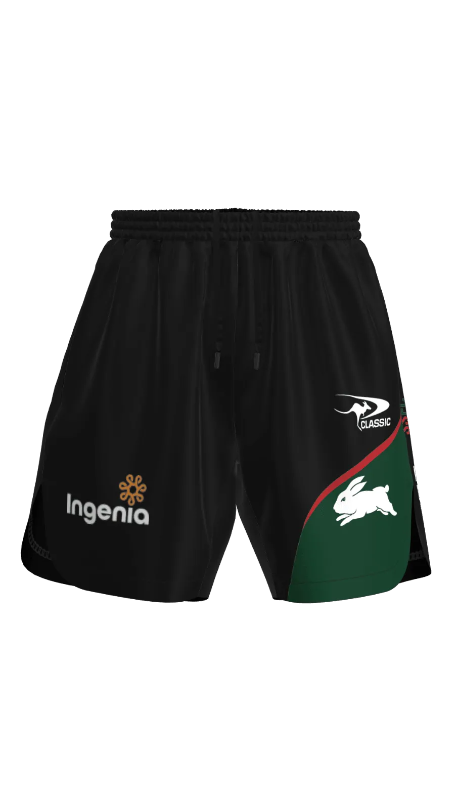NRL 2023 Training Shorts - South Sydney Rabbitohs - Adult Unisex - CLASSIC