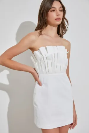 Olexandra Off Shoulder Ruffle Dress