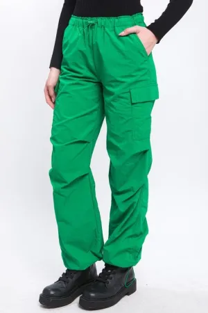 Parachute Cargo Pants;