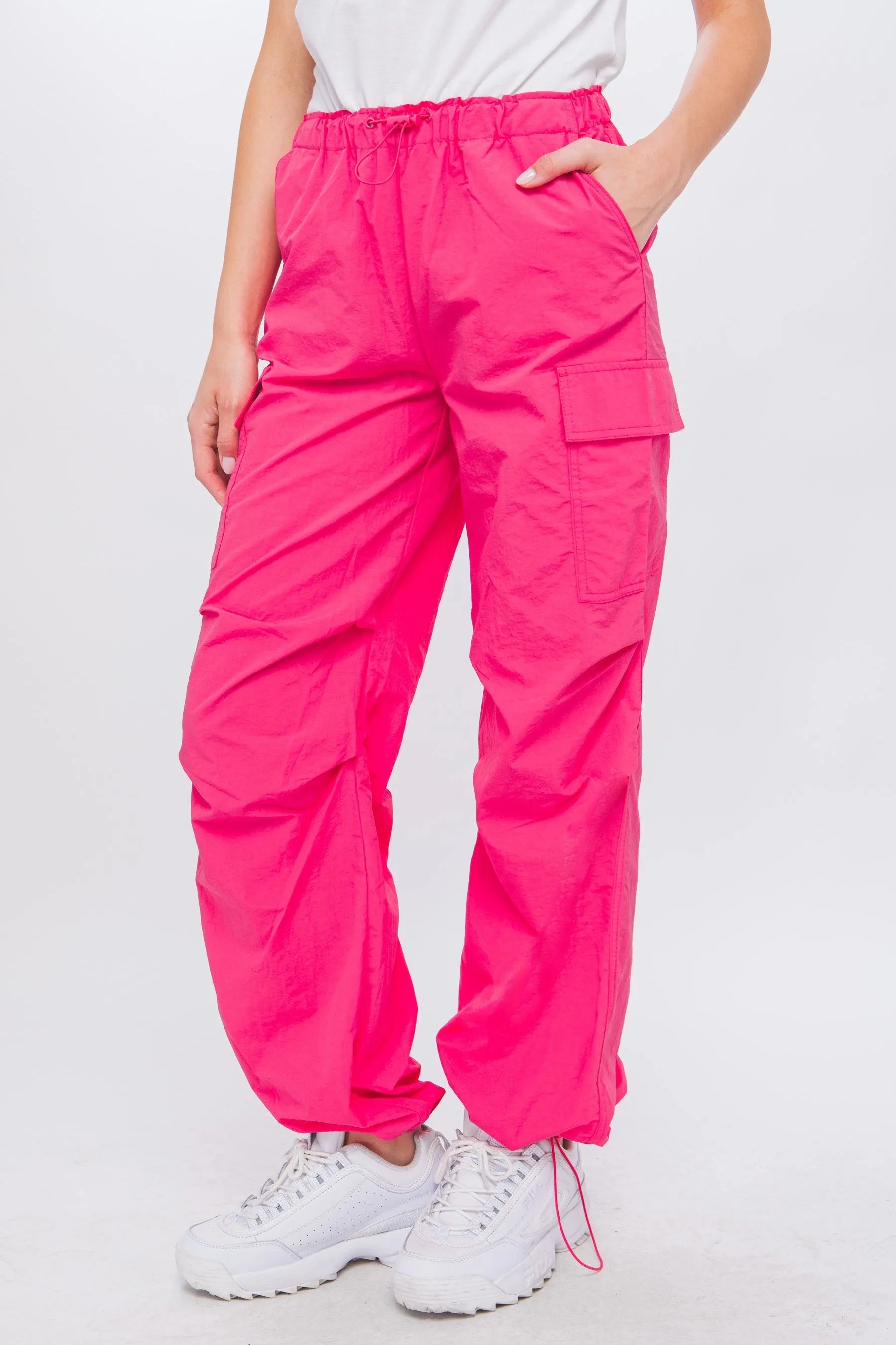 Parachute Cargo Pants;
