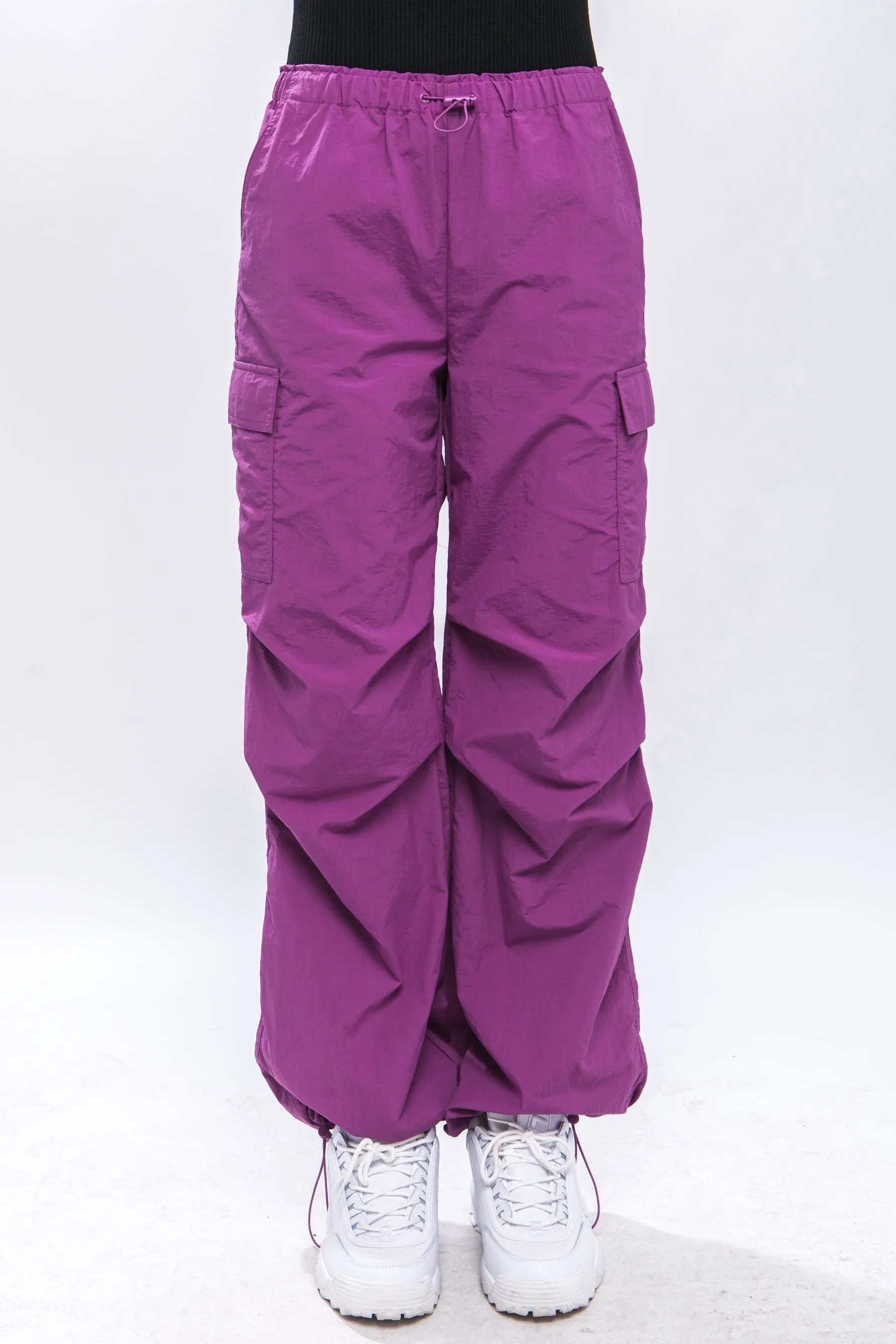 Parachute Cargo Pants;