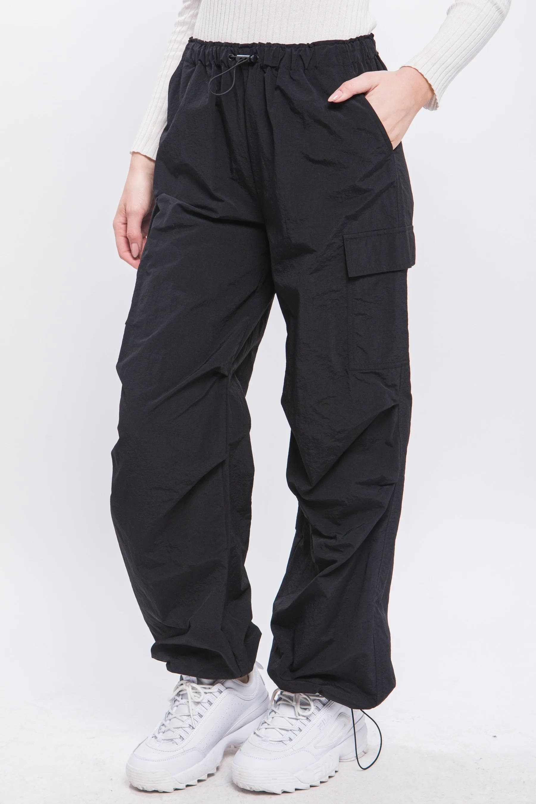 Parachute Cargo Pants;