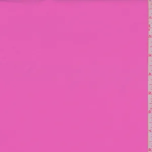 Pink Gloss Stretch Crepe de Chine Fabric