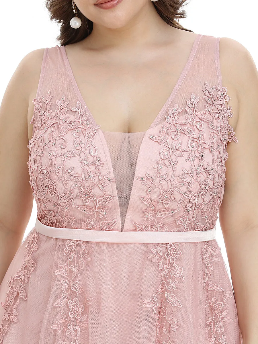 Plus Size Women's Fashion Sleeveless Wholesale Party Dresses
