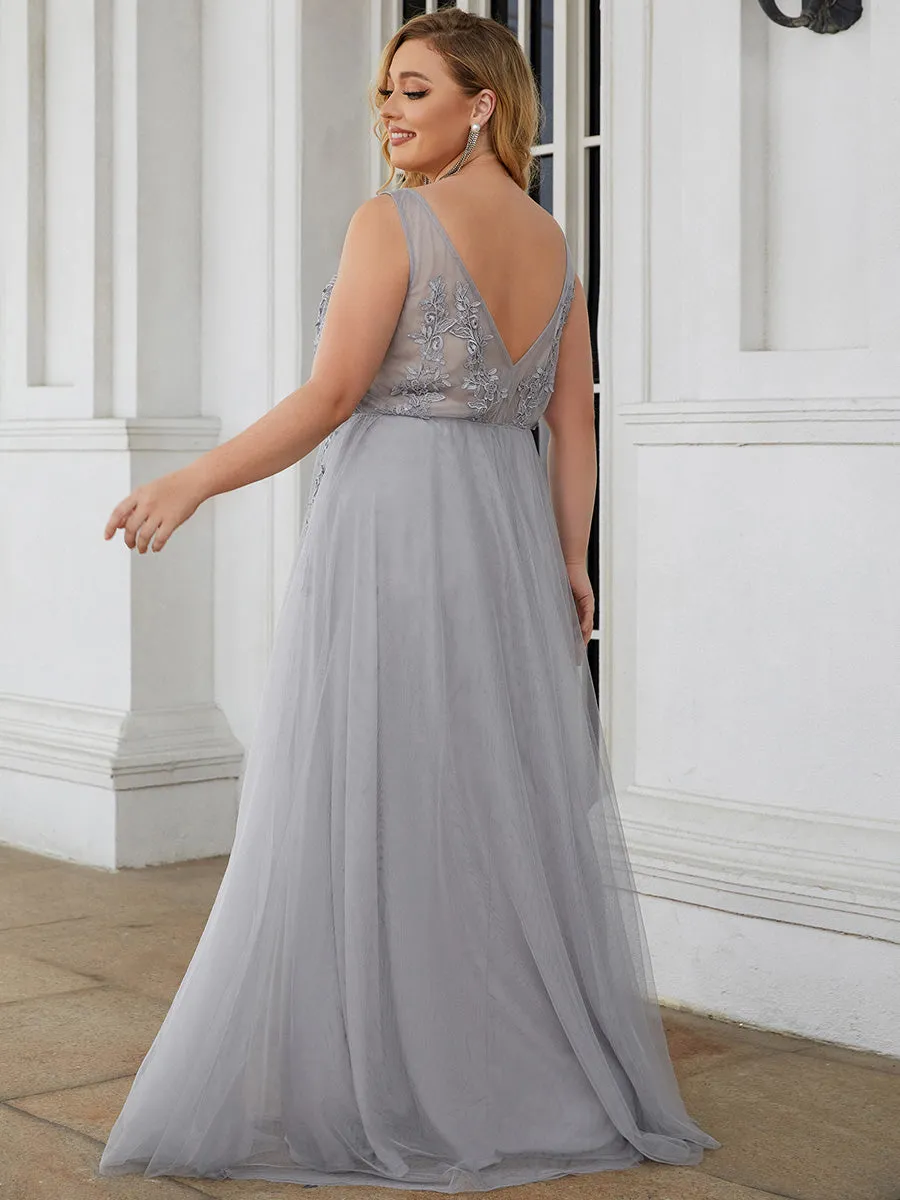 Plus Size Women's Fashion Sleeveless Wholesale Party Dresses