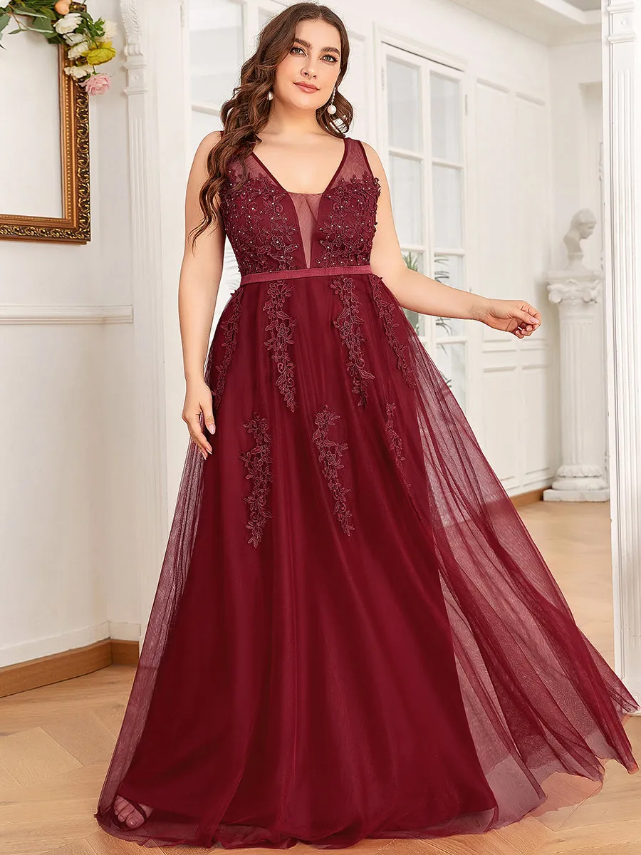 Plus Size Women's Fashion Sleeveless Wholesale Party Dresses