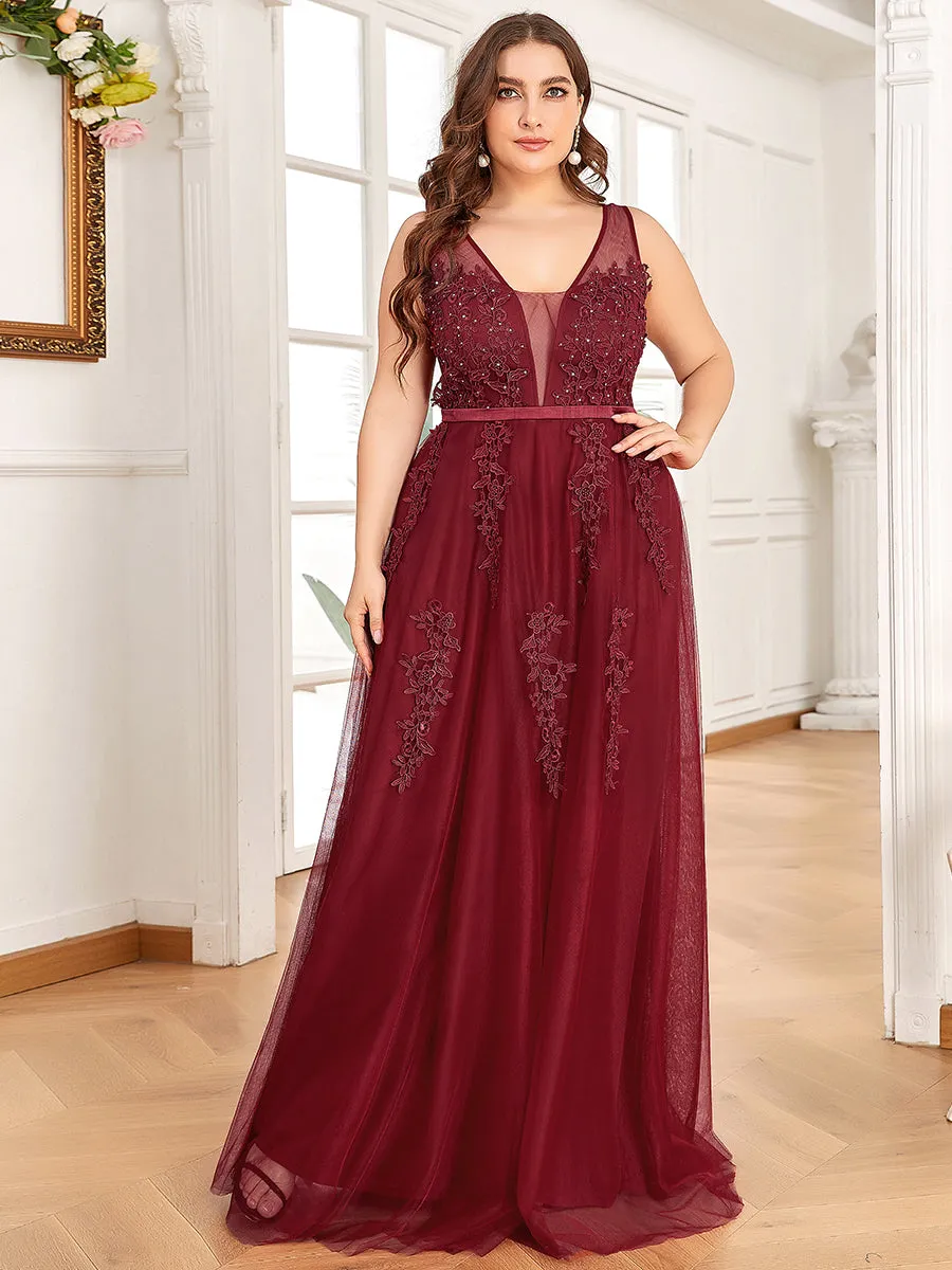 Plus Size Women's Fashion Sleeveless Wholesale Party Dresses