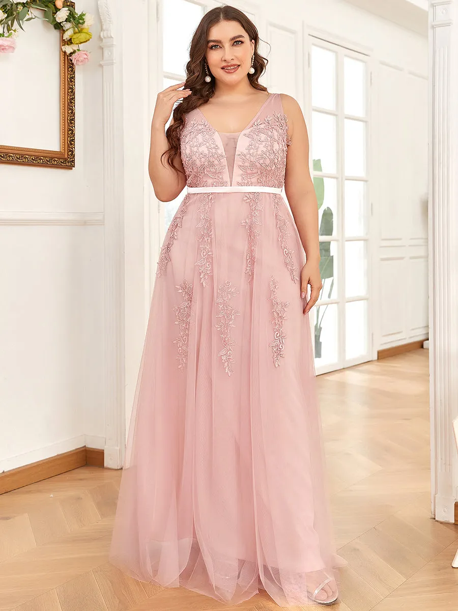 Plus Size Women's Fashion Sleeveless Wholesale Party Dresses