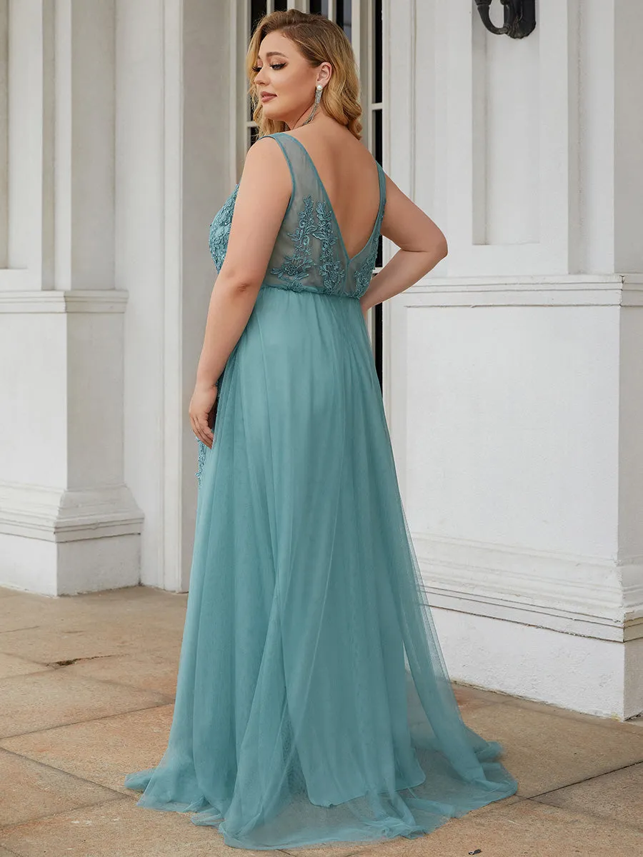 Plus Size Women's Fashion Sleeveless Wholesale Party Dresses