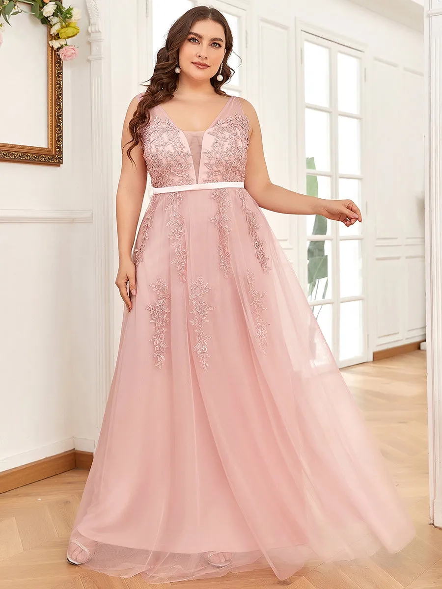 Plus Size Women's Fashion Sleeveless Wholesale Party Dresses