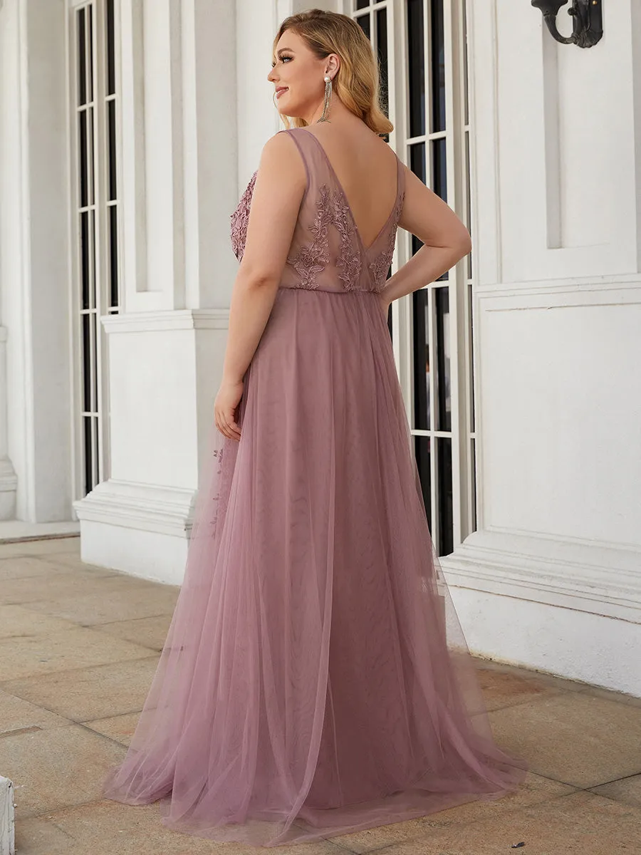 Plus Size Women's Fashion Sleeveless Wholesale Party Dresses