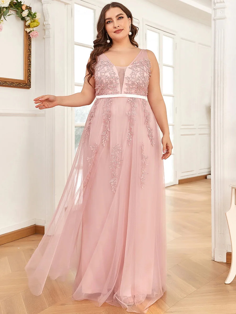 Plus Size Women's Fashion Sleeveless Wholesale Party Dresses