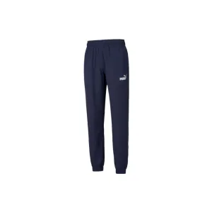 Puma Men's Active Eco-Friendly Woven Training Pants - Navy Blue 586733-76