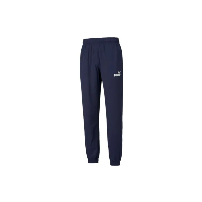 Puma Men's Active Eco-Friendly Woven Training Pants - Navy Blue 586733-76