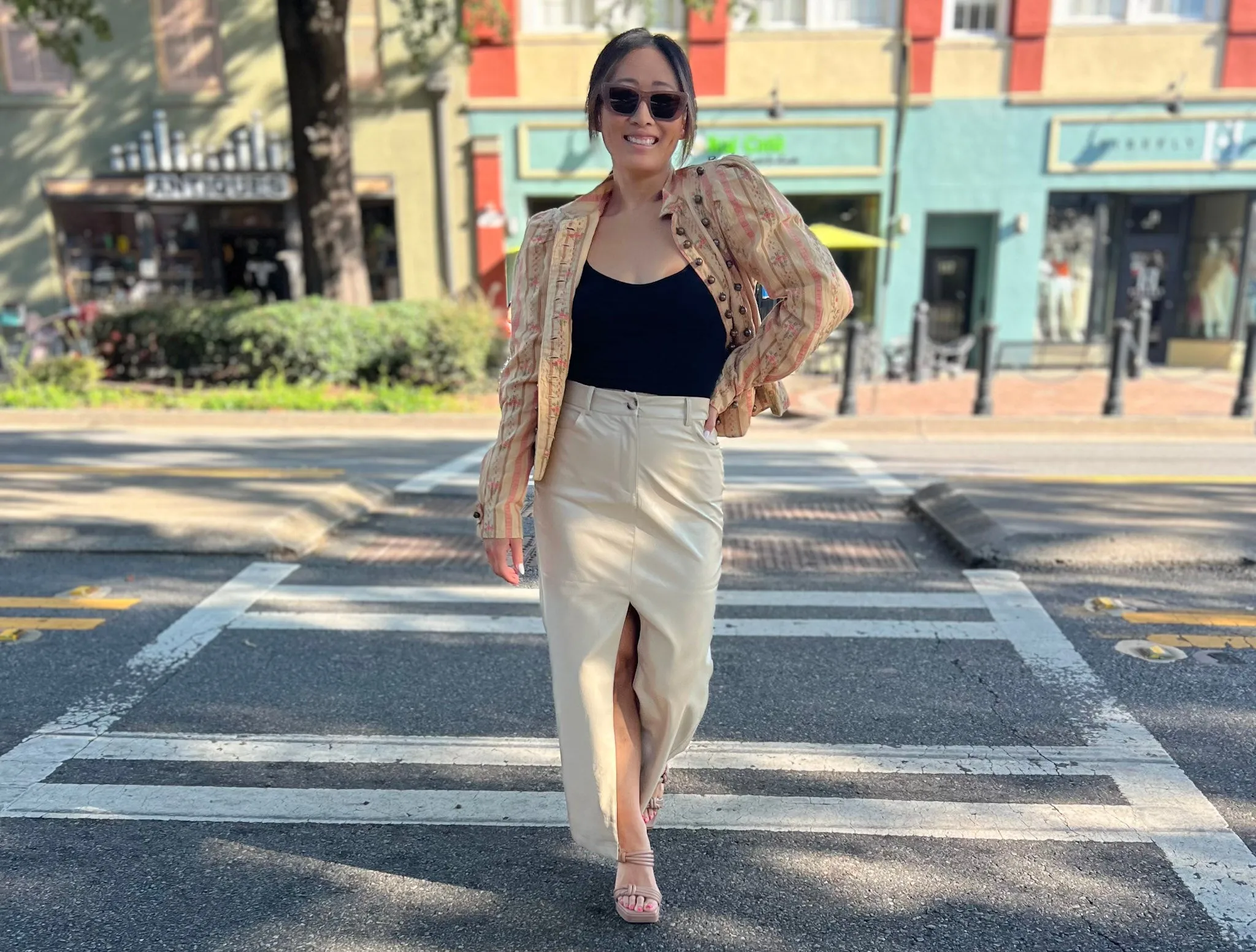 Sahara Chic Midi Skirt