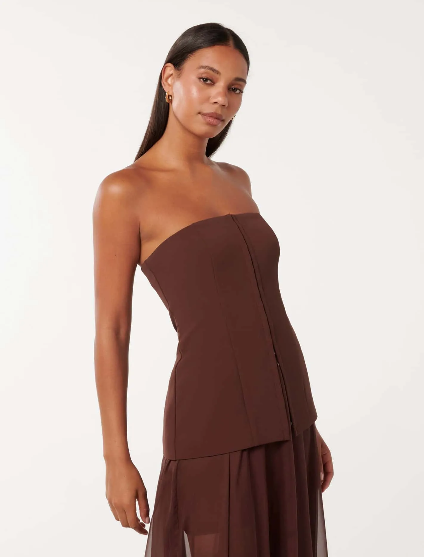 Sammy Strapless Bustier Top
