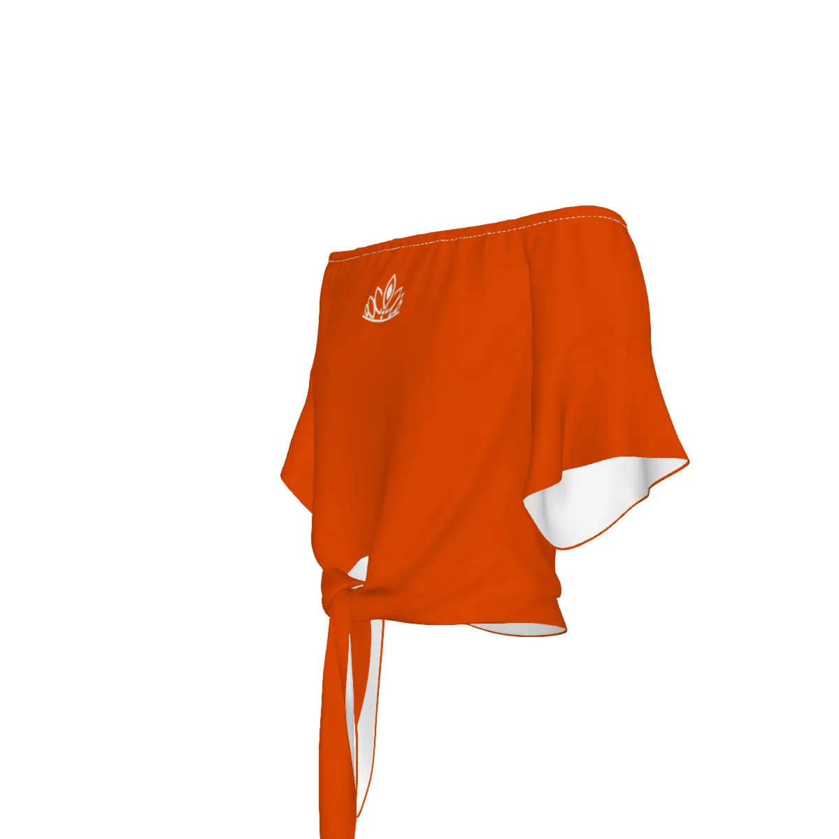 STILE CAPO QUEENS ORANGE Off-Shoulder Blouse