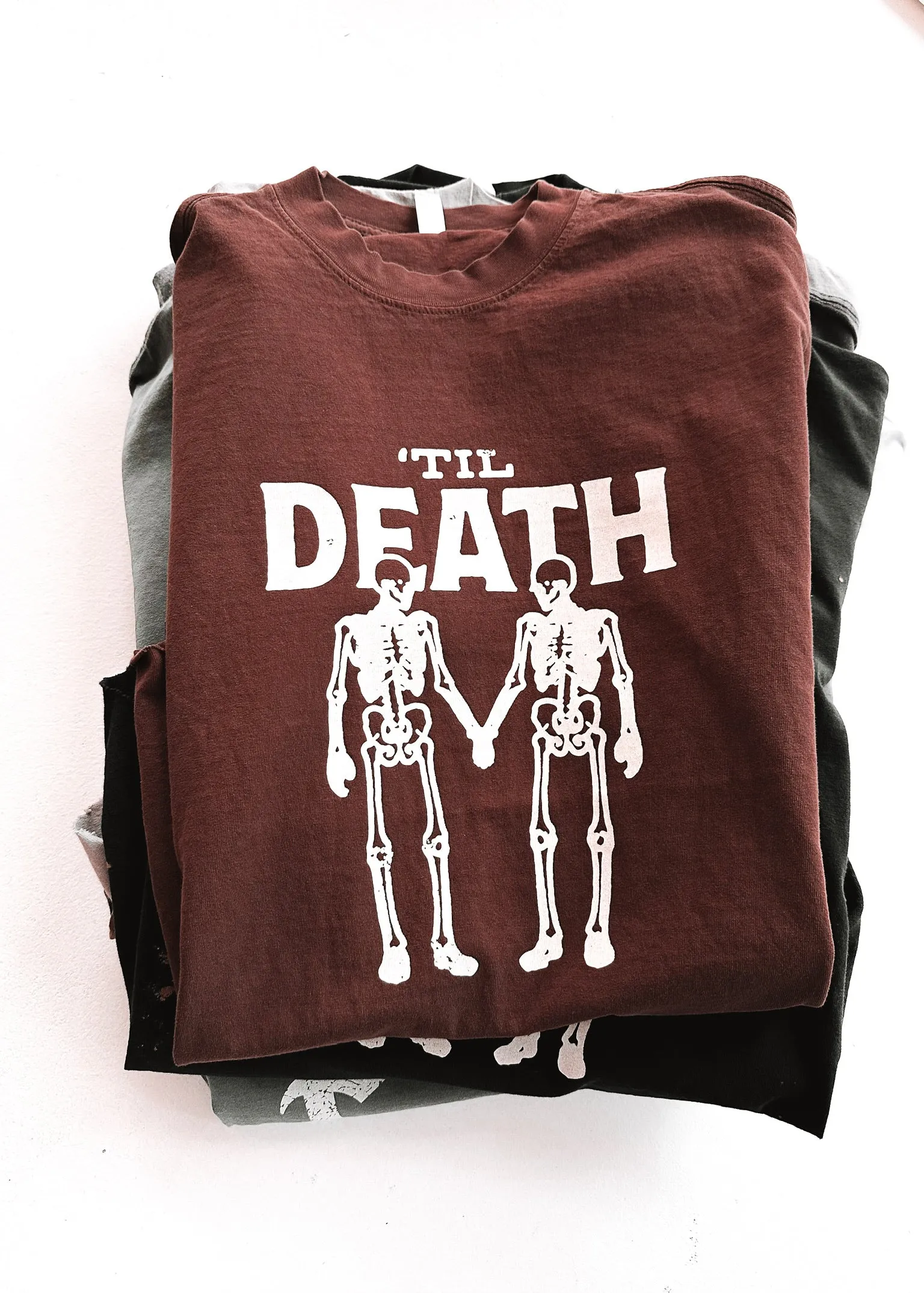 'TIL DEATH SIDE SLIT TEE