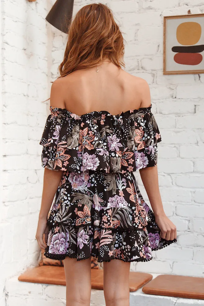 Versilles Dress Black