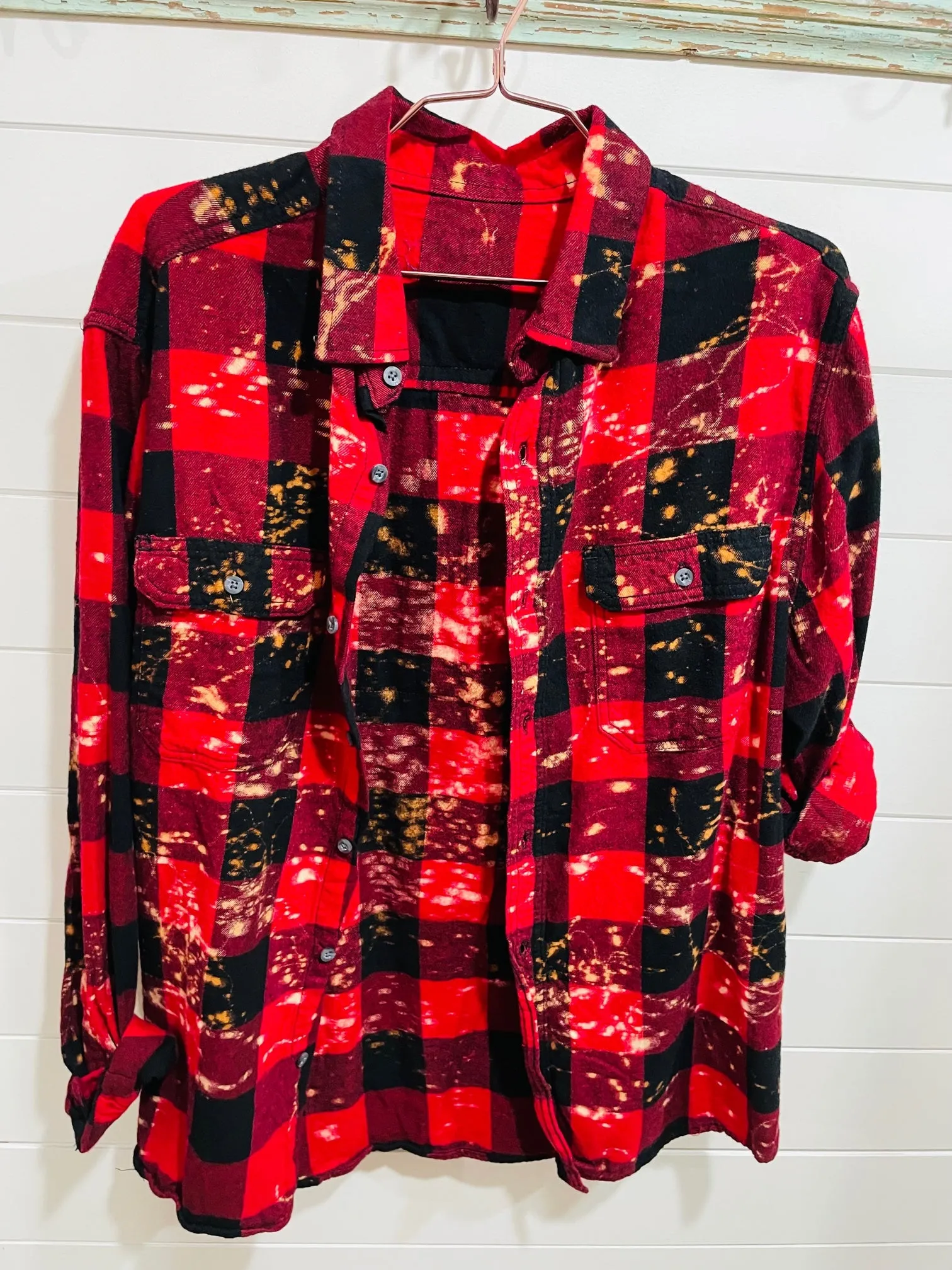Vintage Rock n Roll Flannels