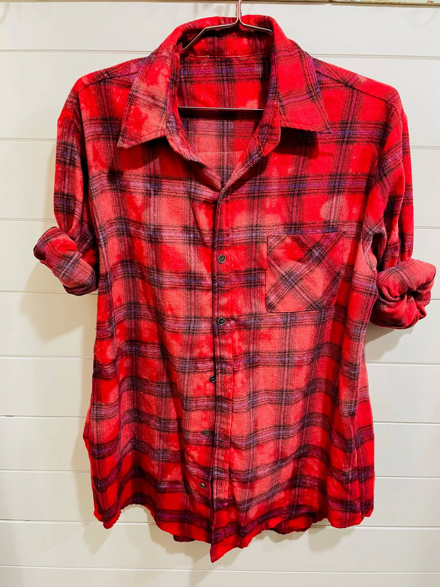 Vintage Rock n Roll Flannels
