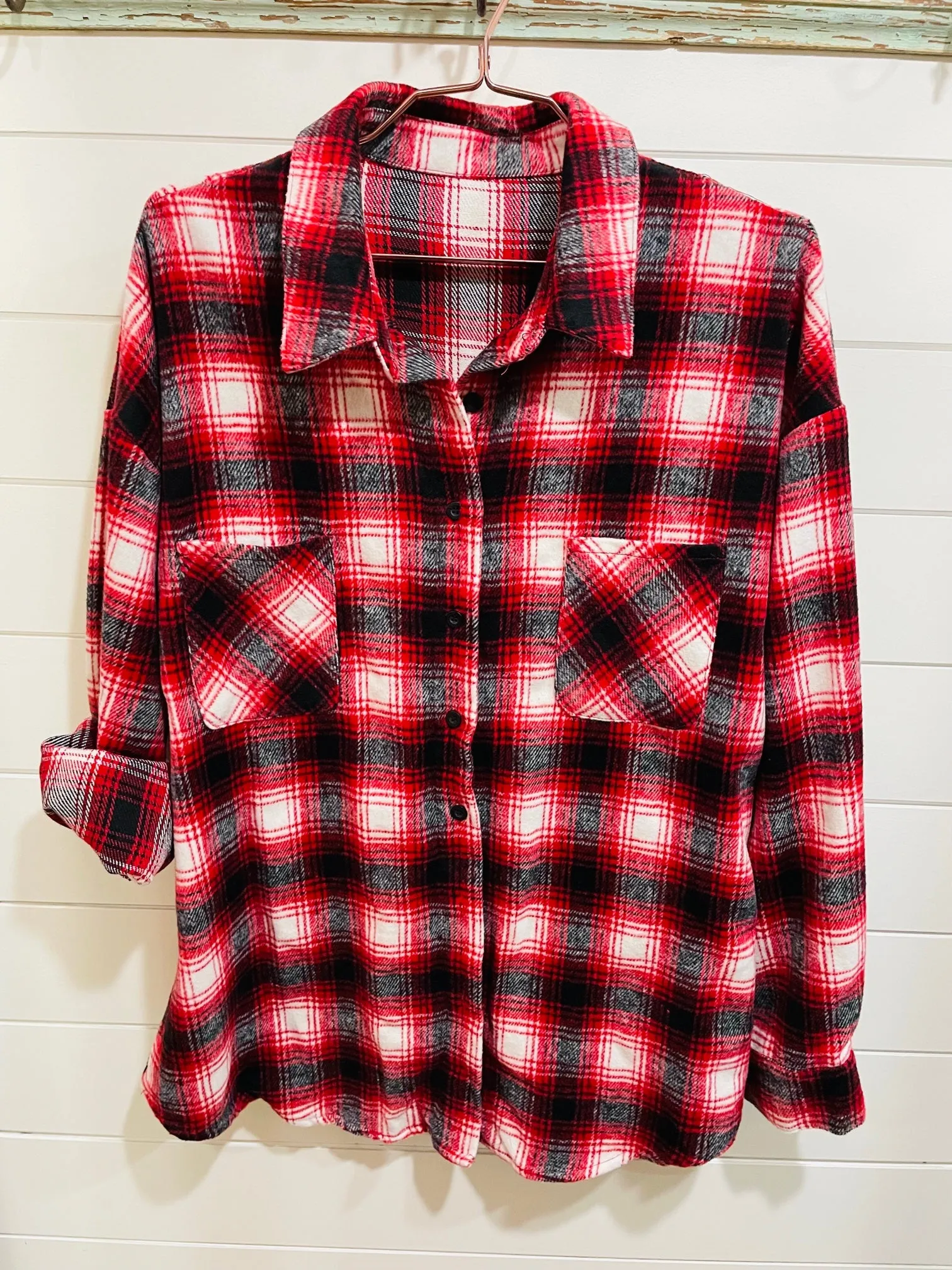 Vintage Rock n Roll Flannels