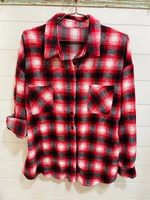 Vintage Rock n Roll Flannels