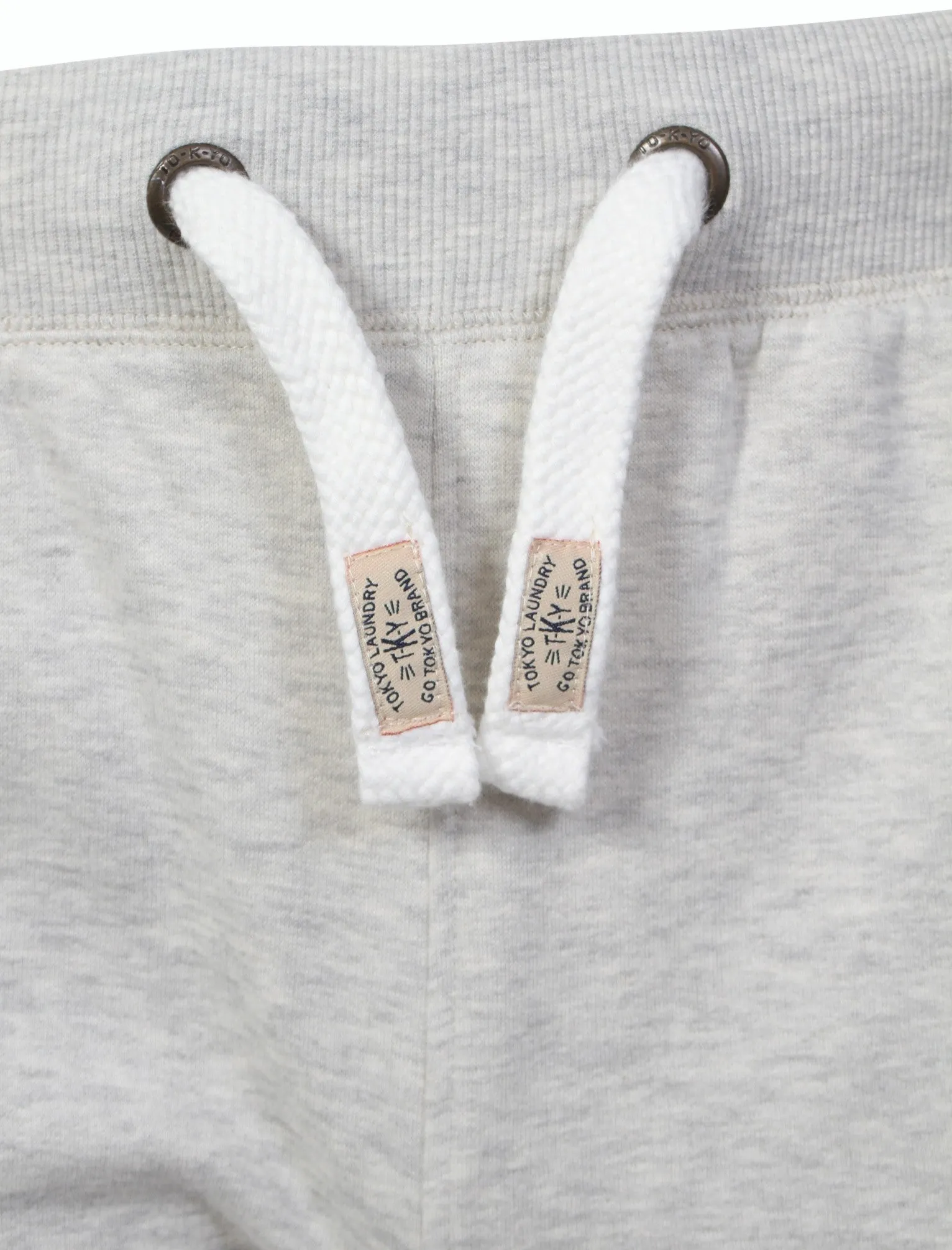 Willow Cove Sweat Shorts in Oatmeal Marl - Tokyo Laundry